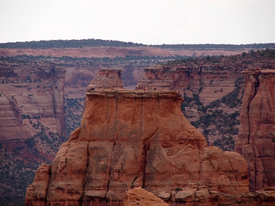 [As seen from this side, the background is all different variations of canyon walls.]